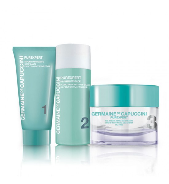 PUREXPERT 1-2-3 OILY SKIN PROGRAMME  Promotional Pack 